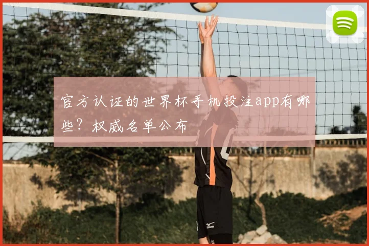 官方认证的世界杯手机投注app有哪些？权威名单公布